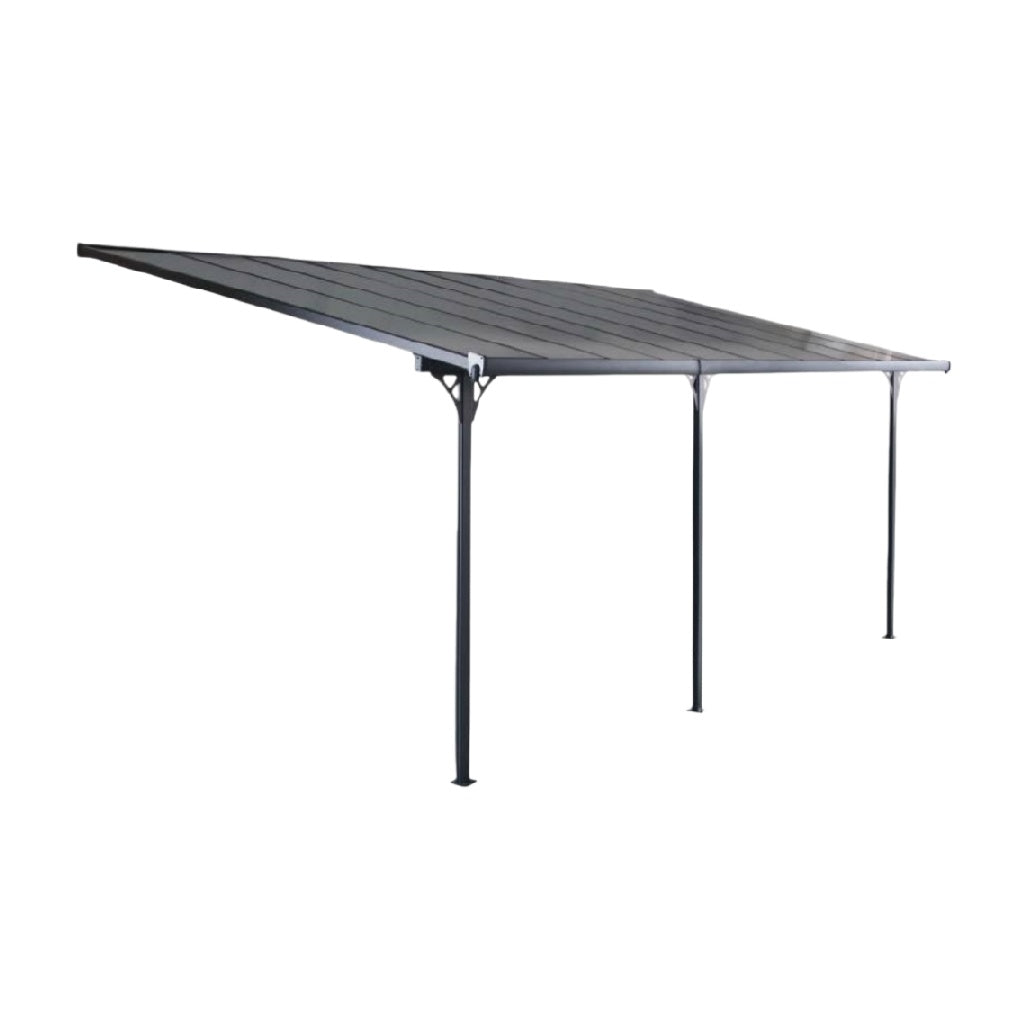 Pergola de jardin pour espace extérieur en aluminium - 300 x 300 x 200