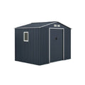 Garden Storage Shed for Tools and Equipment in Metal - 240 x 180 x 200